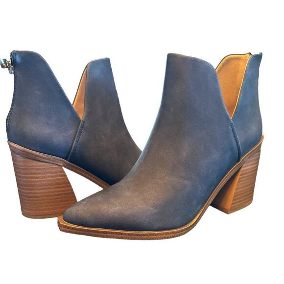 Kathemoi Blue Ankle Boots Women's 5.5‎ NWB - Picture 4 of 4